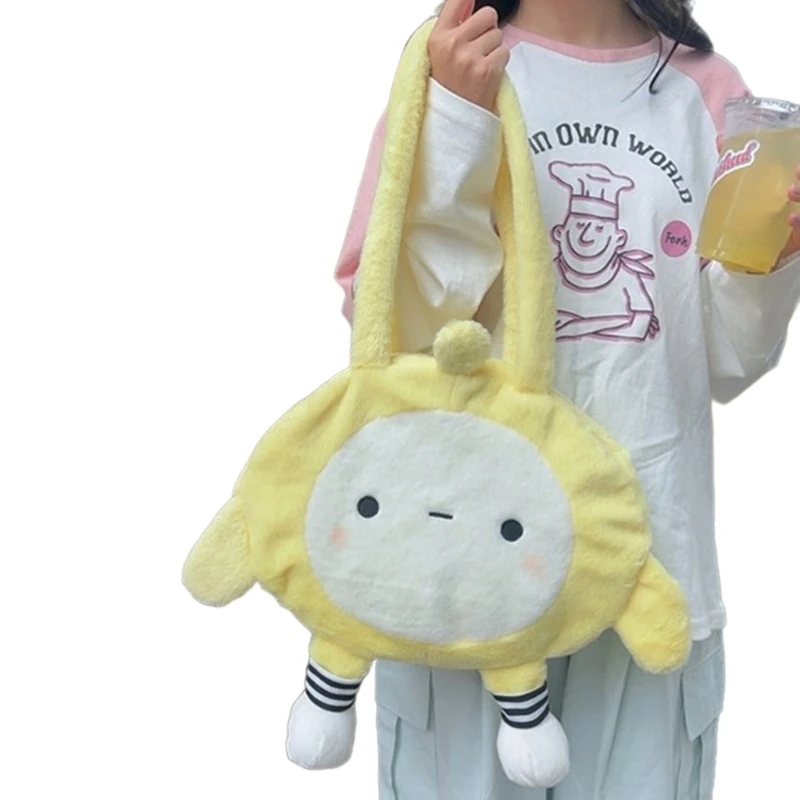 

Cartoon Student Handbag Shoulder Bags for Women Girls Casual Tote Bag