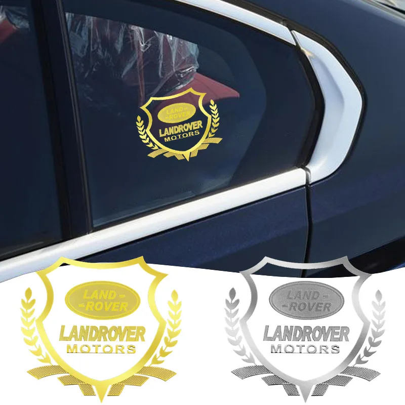 

1PC New Car Triangle Window Glass Stickers Decal For Land Rover Range rover sport defender freelander DISCOVERY Car Accessories