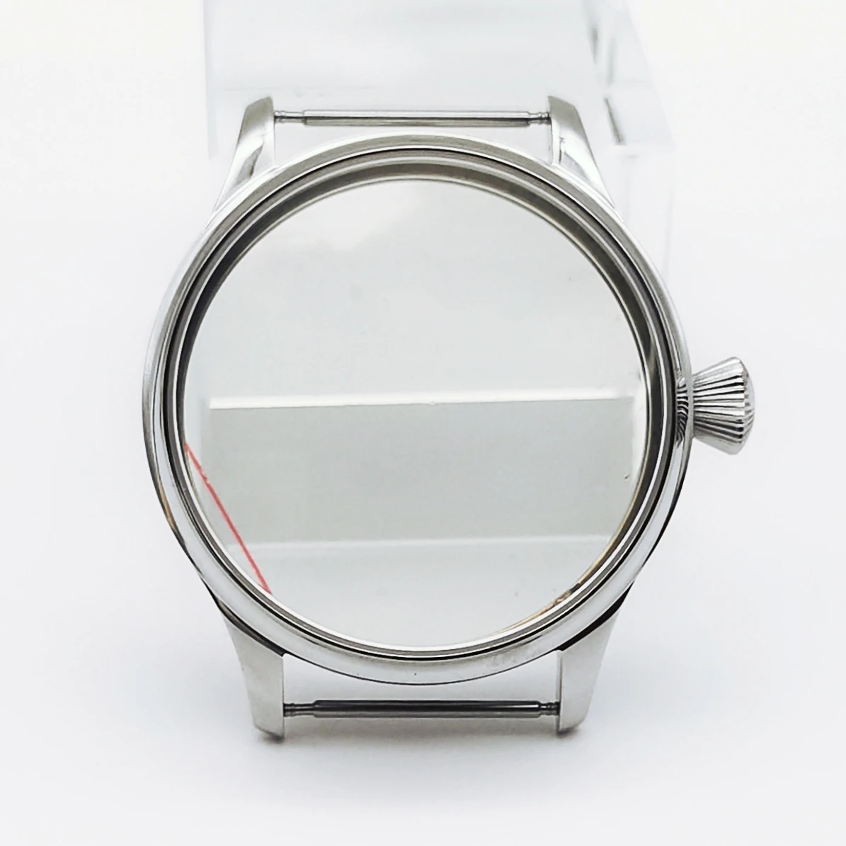 Детали часов 44 мм цвет корпуса сталь подходят для ST3600 ETA6497 eta6498 механизм с ручным