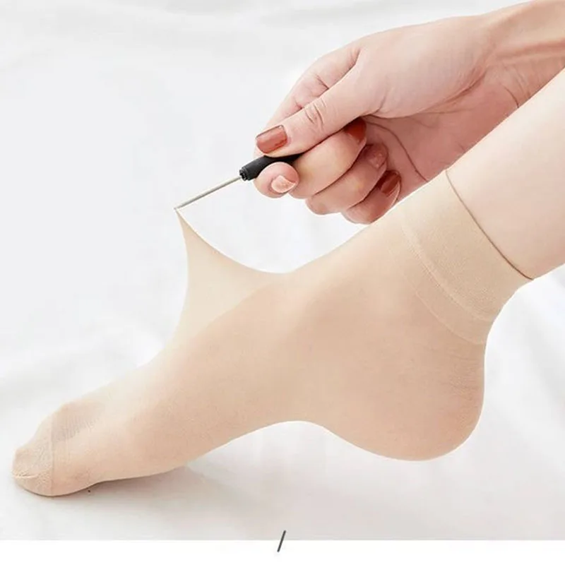 Velvet Cored Stockings Women's Steel Stockings Small Pepper Facial Mask Stockings Anti Abrasion Hook Stockings Independent Packa