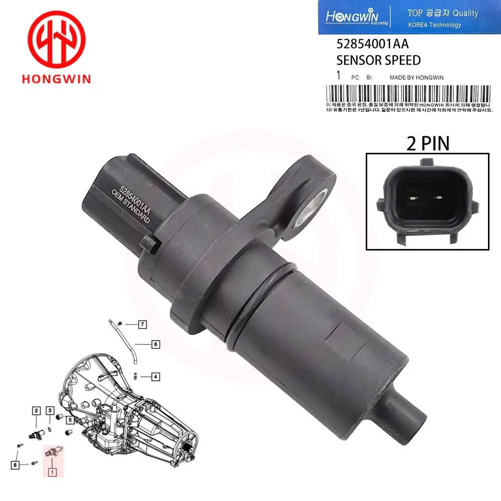 Фото 52854001 Датчик скорости АА 4799061 AB для Ram Dakota 1500 Jeep TJ Wrangler Dodge Dakota нитро зарядное устройство Durango Magnum Chrysler 300 №1