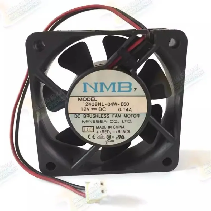 Кулер для процессора NMB 2408NL-04W-B50, 12 В, 6020 А, 6 см