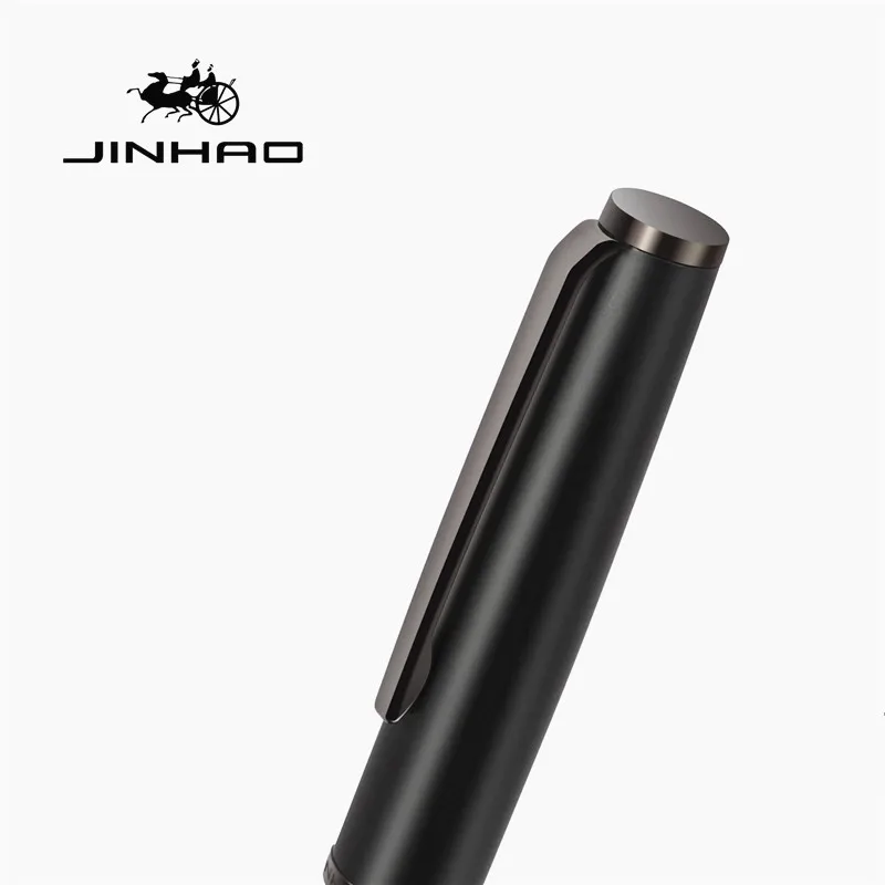 Ручка перьевая Jinhao 95 матовая черная роскошный карандаш для бизнеса и офиса