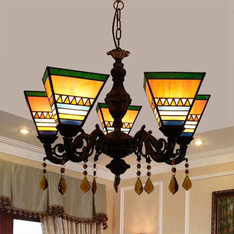 

Латунная Люстра light ing со стеклянным шаром, круглая железная лампа в виде паука, картонная лампа с птицами, кухонсветильник светильник