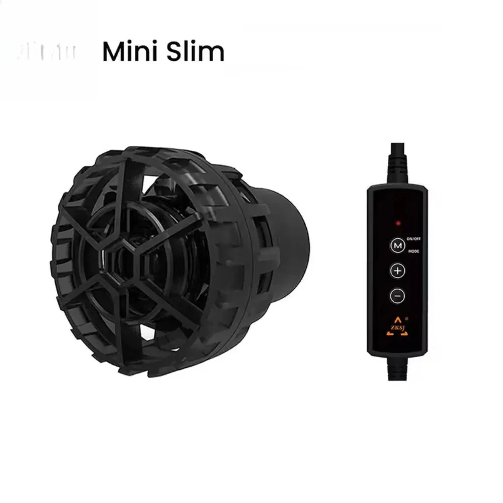 Фото Миниатюрный тонкий USB-насос для аквариума (5 Вт/9 Вт) с питанием от USB, для пресной и соленой воды, для нано-аквариумов, коралловых рифов и небольших рыбных прудов №1