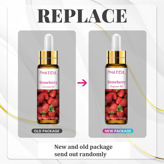 10ml Pure Fruit Flower Aroma Fragrance Oil Candle Soap Making Strawberry Mango Passion Musk Banana Coconut Oil with Dropper 2