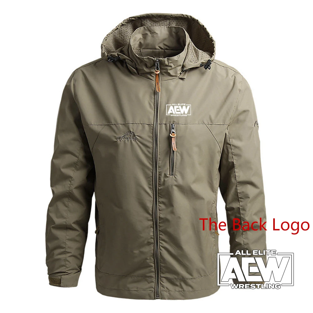 Мужской тренчкот AEW из хлопка