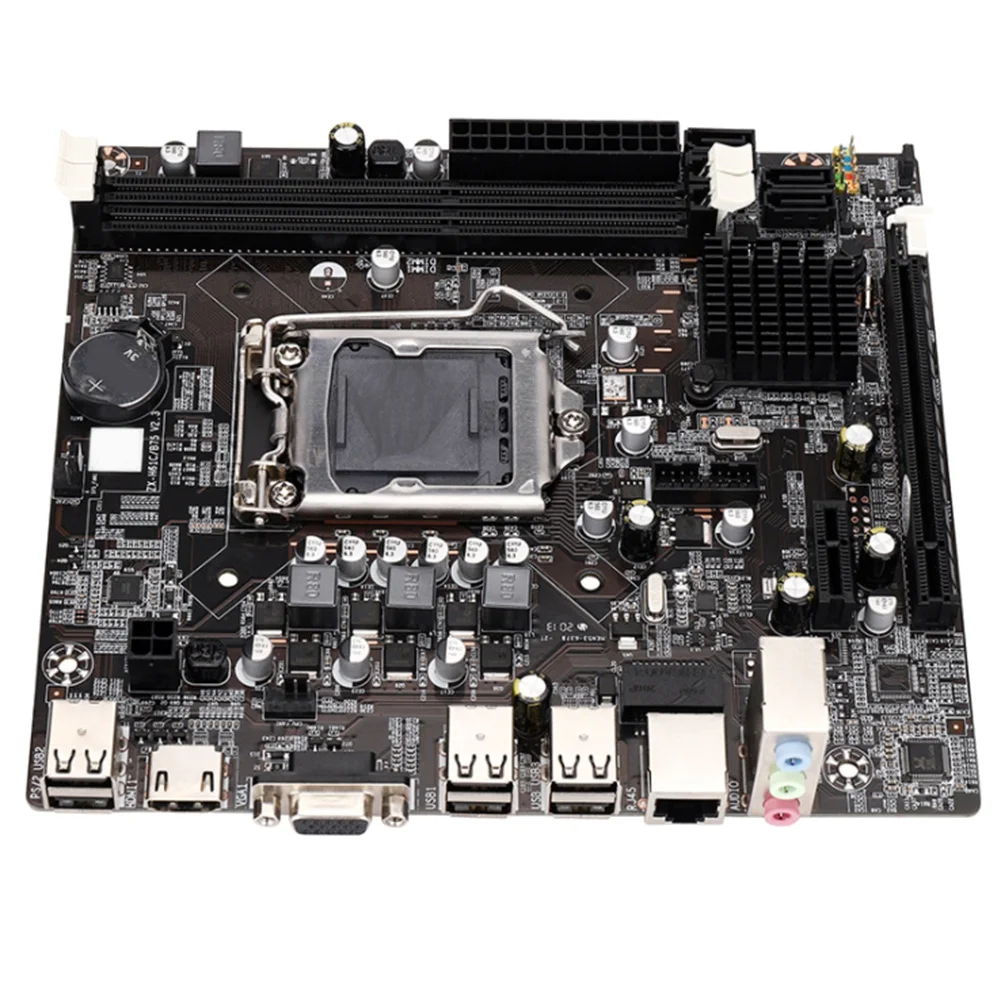 Материнская плата H61 LGA 1155 DDR3 память 16 гб Micro-ATX десктопная материнская для LGA1155 Socket