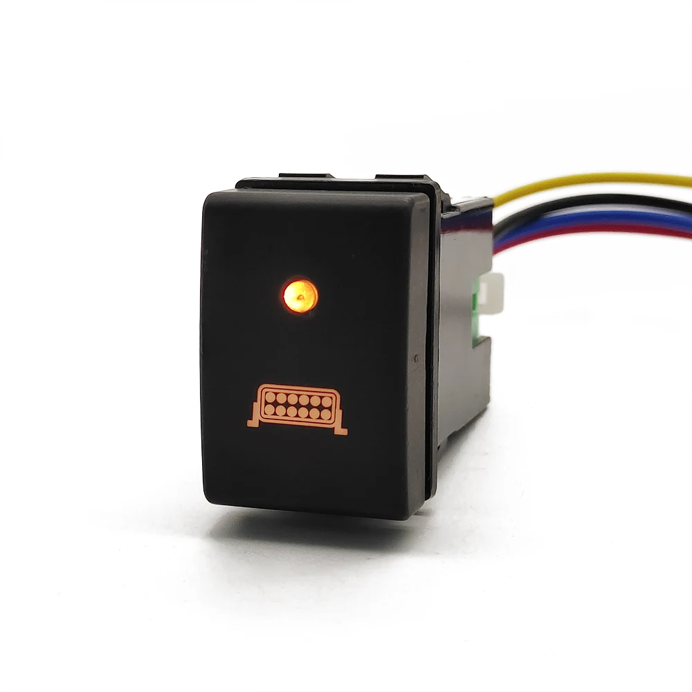 

Внешний вид автомобиля, внешний переключатель DRL с замком, музыкальный кнопочный переключатель для Suzuki Jimny 2007, 2009, 2010, 2011, 2012, 2013, 2015