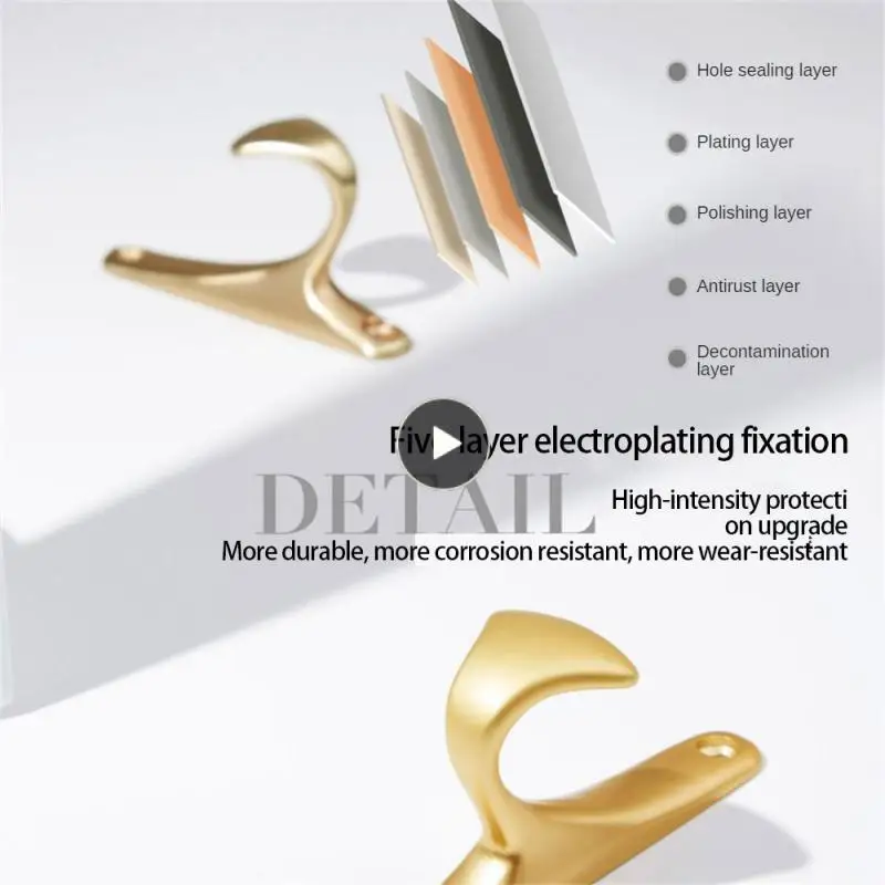 

Wall-mounted Wall Hooks High Hardness Stainless Steel Display Shelf Corrosion-resistant Wear Resistance Household Accessories