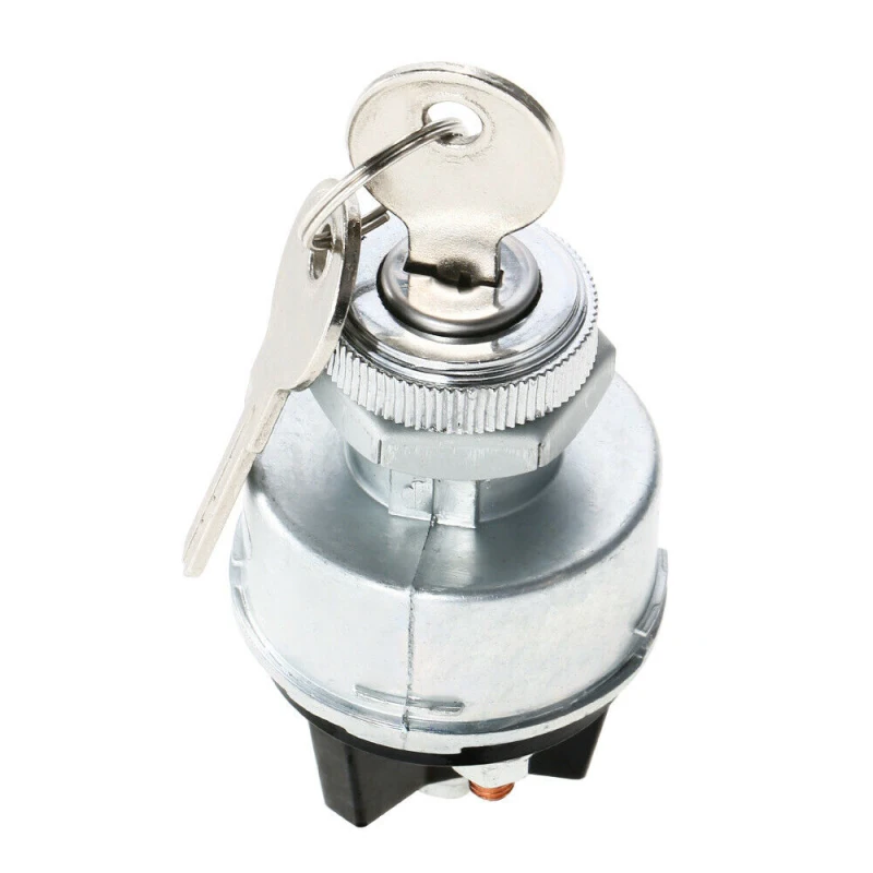 

Ignition Starter Switch Parts Auto 3 Position Ignition Starter Switch with 2 Keys for Tractor Forklift Tuning Car Truck JK417