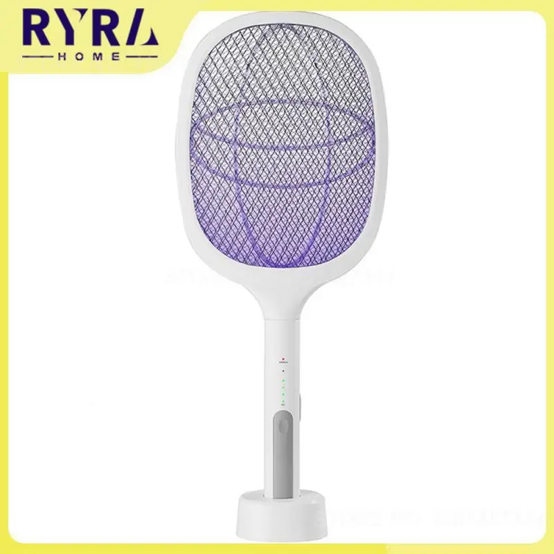 

Flyswatter многофункциональная лампа-убийца комаров с Usb-зарядкой и фиолетовой лампой 2 в 1, средство от комаров