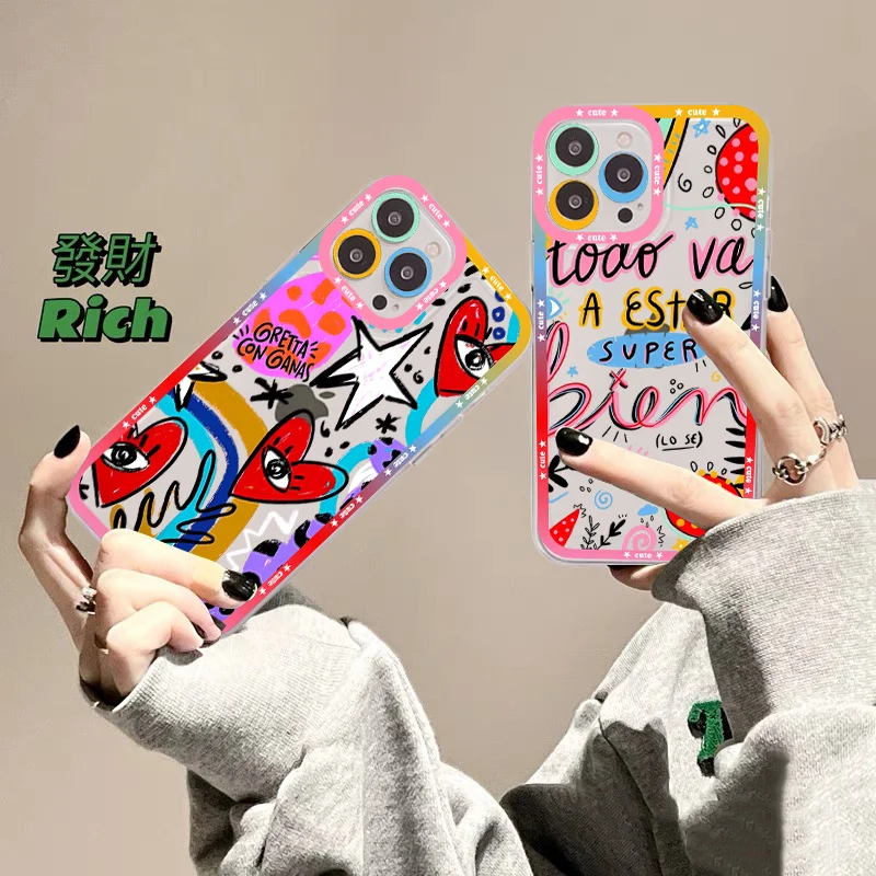 

Funny Turkish Lucky Blue Evil Eye Phone Case For IPhone 14 13 12 11 Pro Max XS X XR SE 2020 6 7 8 Plus Mini Protective Cover