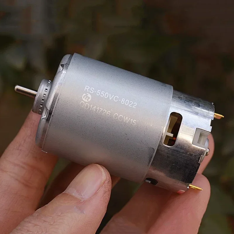Фото RS-550VC-8022 MABUCHI CCW15 DC 12 В 20000 об/мин высокоскоростной мощный микромотор охлаждающий вентилятор DIY электрическая аккумуляторная дрель садовые инструменты №1