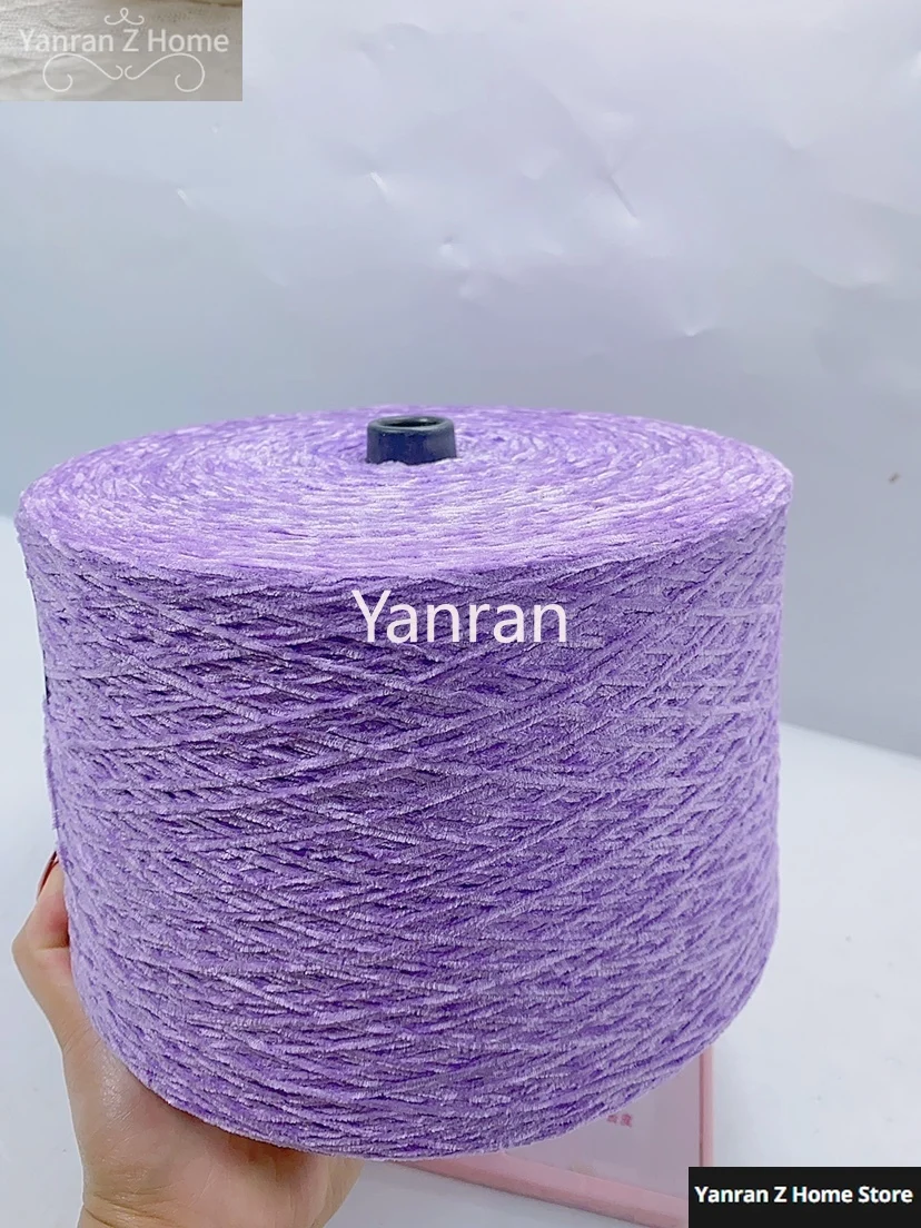 500 г 2 мм грушевидная блестящая синель пряжа тонкая плюшевая шерстяная веревка