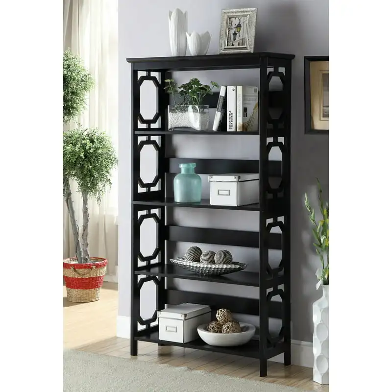 

Tier Bookcase, Black