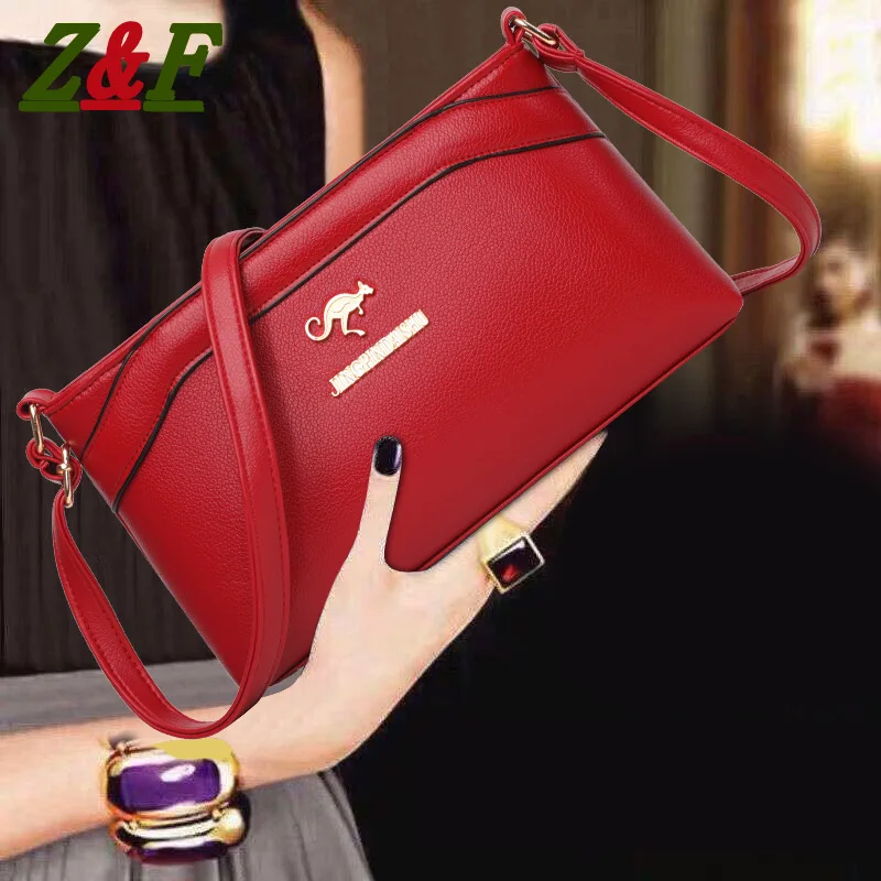 

Новинка 2022 г., текстурная мягкая искусственная кожа, женская сумка через плечо, простая однотонная модная сумка на плечо, Повседневная легка...