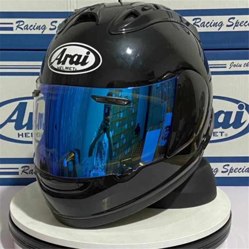 

Professional Full Face Motorcycle Helmet White Riding Motocross Racing Motobike Helmet-bright Black W