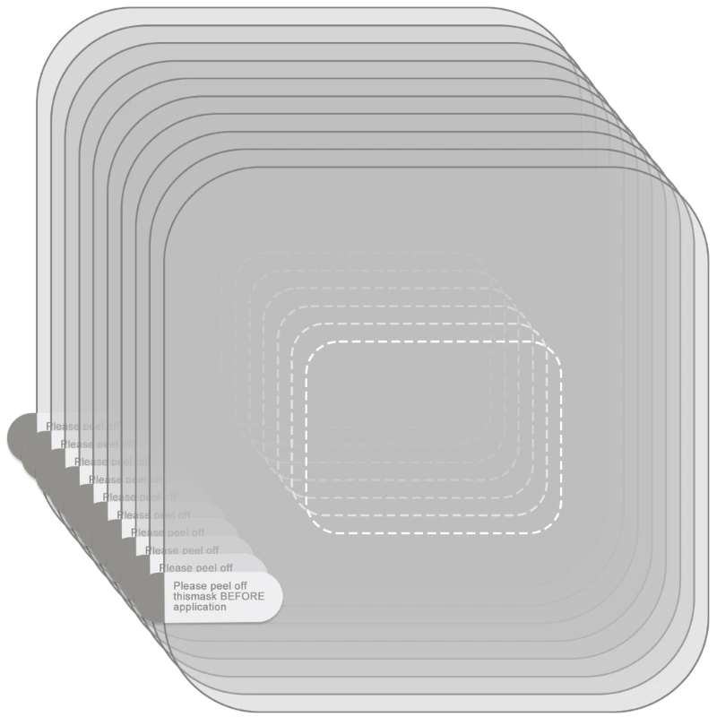 Электростатические наклейки для прозрачного крепления видеорегистратора