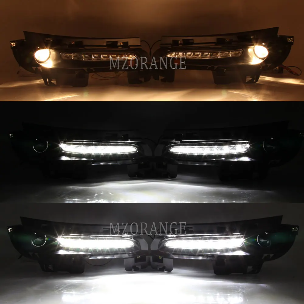 Светодиодные дневные ходовые огни DRL для Jeep Grand Cherokee SRT8 2012 2013 2014 2015 2016