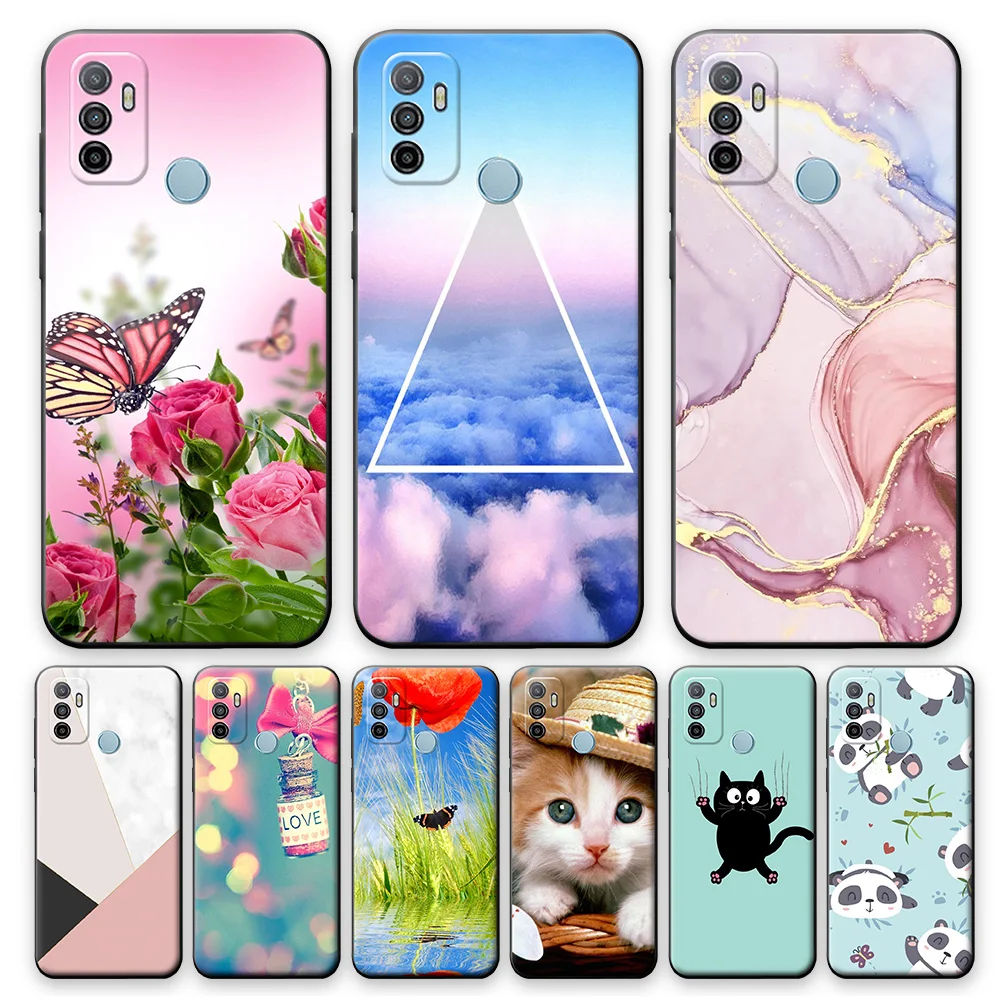 Чехол для OPPO A53 2020 чехол CPH2127 4G мягкий силиконовый бампер из ТПУ противоударный s