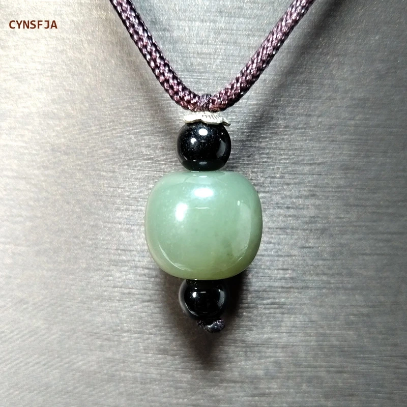 CYNSFJA новый настоящий сертифицированный Hetian нефрит унисекс счастливые амулеты