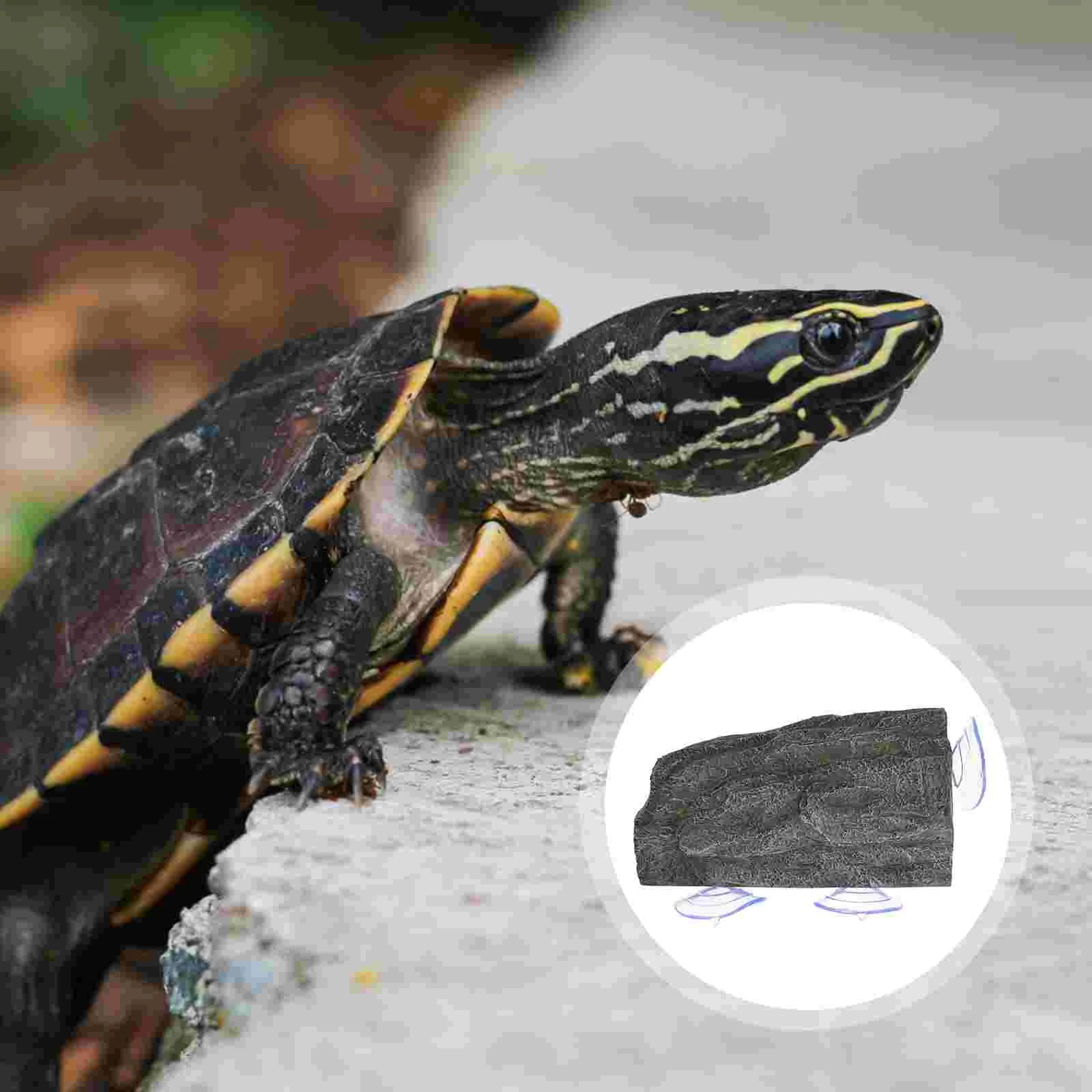

Turtle Basking Platform Resin Climbing Platform Suction Cup Resting Platform