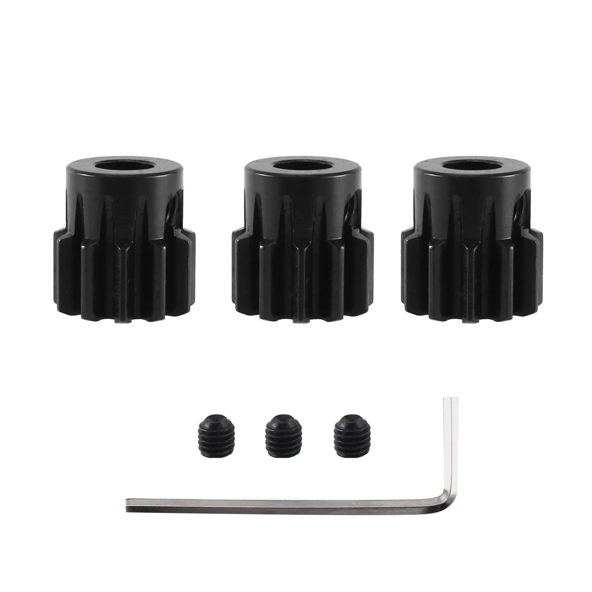 

Автомобильная шестерня с дистанционным управлением, модуль M1.5, 8,0, внутреннее отверстие, хромированная сталь, 11T, комплект редукторов двигателя, включая машинный винт M5