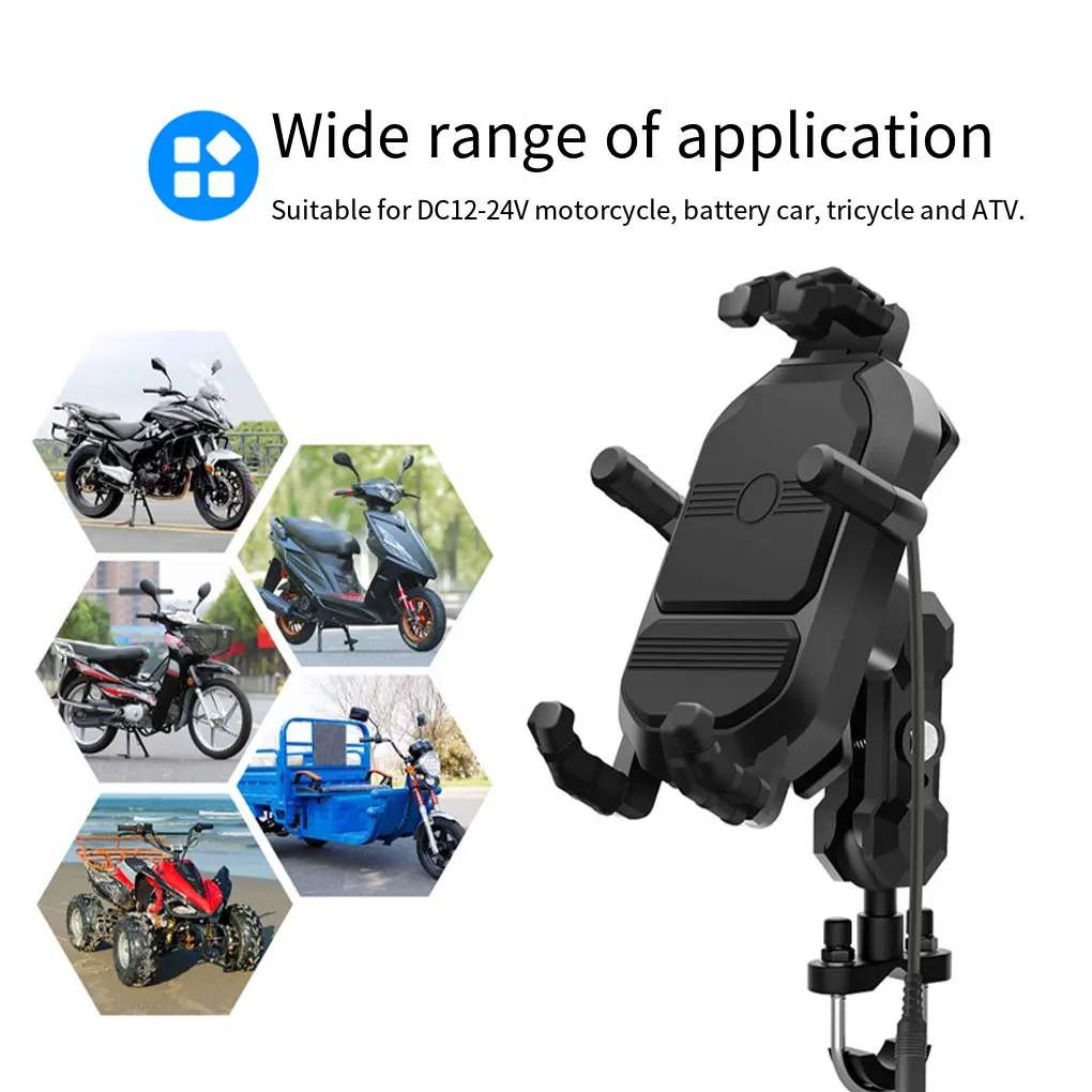 

Wireless Charger Phone Holder Cellphone Mount Fixed Rack