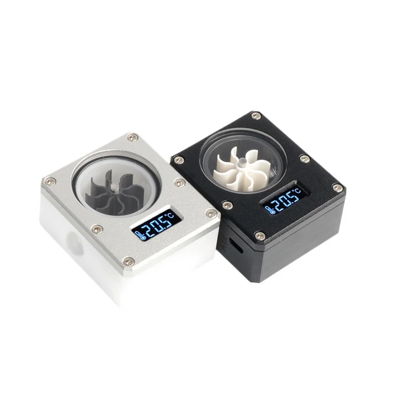 Компьютерный расходомер с водяным охлаждением WDXS-T4 дисплей температуры VA