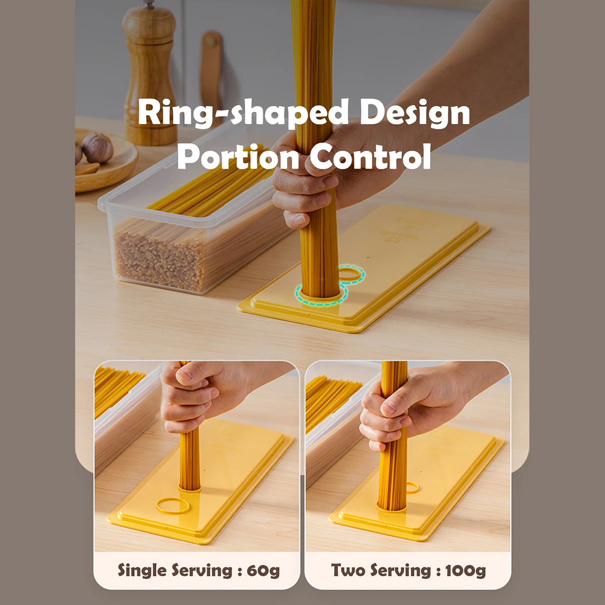 Экологичный контейнер для хранения продуктов большой емкости WMMO герметичный