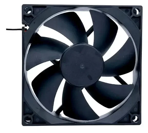 Фото Новый охлаждающий вентилятор для RUNDA RSH9225L24N41A/40A/38A 24V 0.35A 9225, бесшумный, для преобразователя частоты, 2-проводной, 9 см, 92x92x25 мм №2