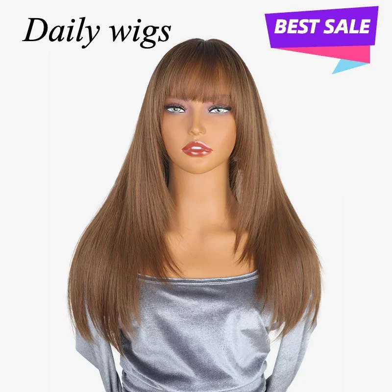 Синтетический парик из высокотемпературного волокна для европейских и