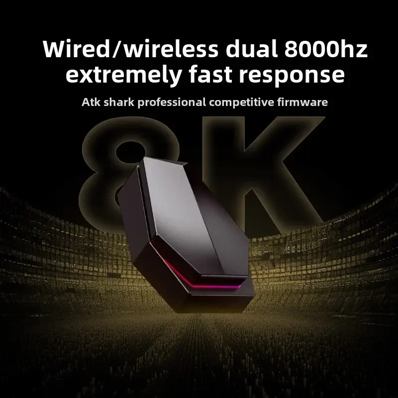 Фото Новая беспроводная легкая игровая мышь ATK X1 SE Starlight с сенсором PAW3395, 26K DPI, поддержкой Hub Page Driver, частотой 1000 Гц, аксессуары для ПК-геймеров №2