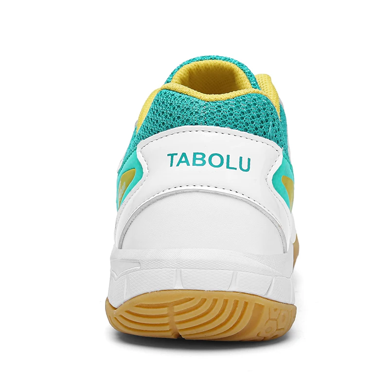 Men Women Sport Table Tennis Shoes Green Ladies Gym Training Sneakers Outdoor Man Professional Badminton Shoes Anti-Slippery