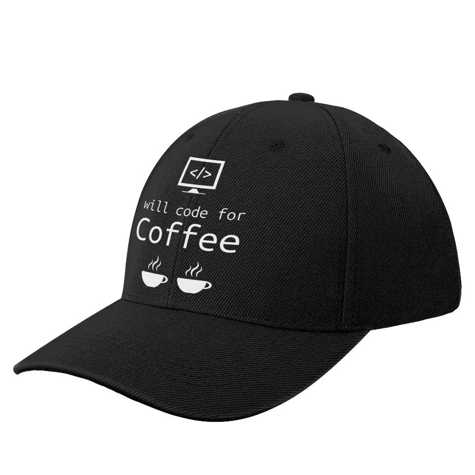 

Golf Hat Casquette Will Code for Coffee Programming Gift Programming Unique Sun Sports Unisex Headgear