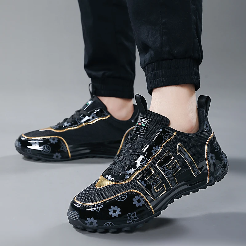 Brand Men Skateboarding High Quality Flat Man Sneakers Zapatos Hombre Autumn Male Sport Shoes Rubber Mens Luxury Shoes Man Boots