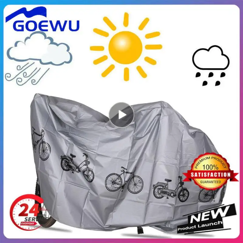 

1~10PCS Outdoor UV Protector MTB Bike Case Motorcycle Bicycle Covers Tarpaulin Cover Cloth Waterproof Rain Bicycle Case Tent