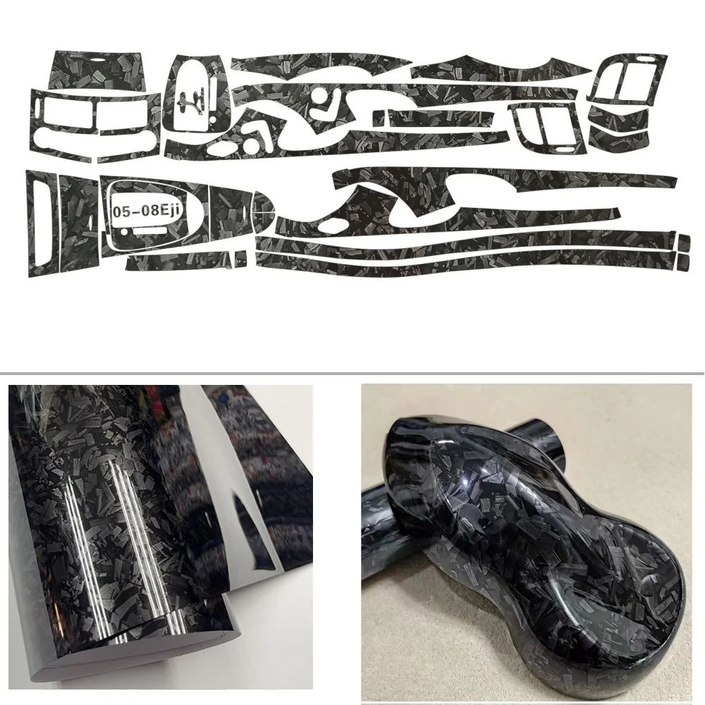 

Для Mercedes E Class W211 2003-2008 внутренняя центральная панель управления дверная ручка наклейки из углеродного волокна наклейки аксессуар для стайлинга автомобиля