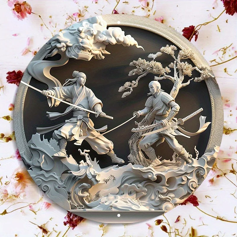 

Алюминиевая табличка Самурайский воин