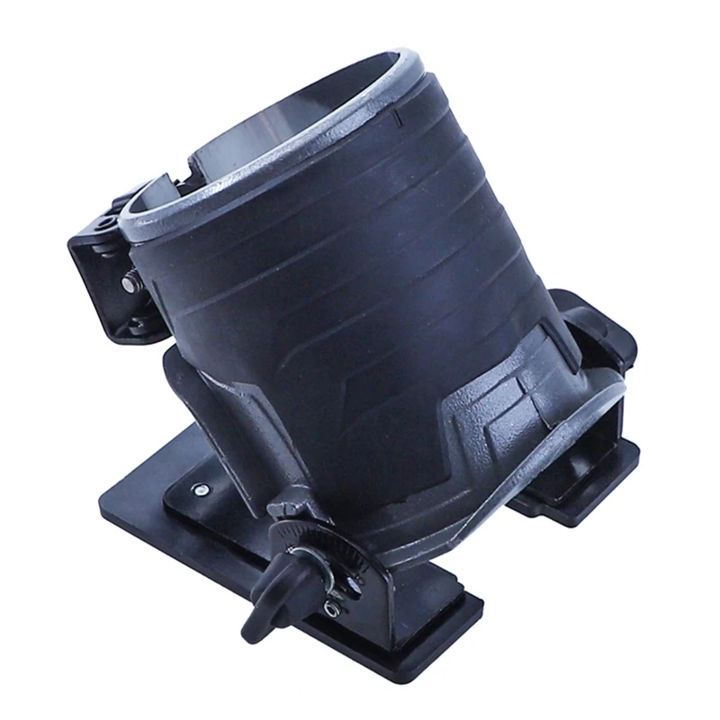 

Woodworking Trimming Machines Base Durable 65mm Trimmer Router Base Multi Angle Tilt Base with Adjustable Screw -30°-45°
