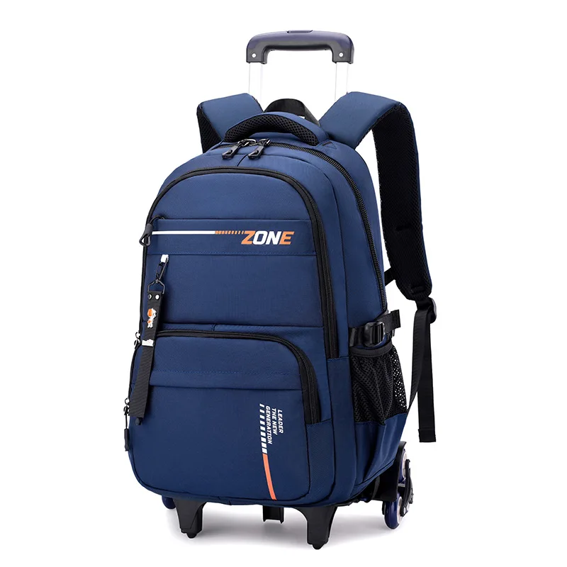 Детский школьный ранец на колесиках для мальчиков рюкзаки учеников Детская