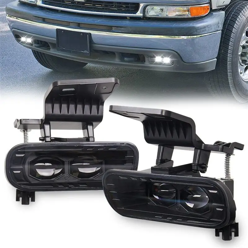 

Дневные Противотуманные фары для GMC Sierra 1500 2500 3500 /Yukon XL 2001 2002 2003 2004 2005 2006 6300k, 2 шт.