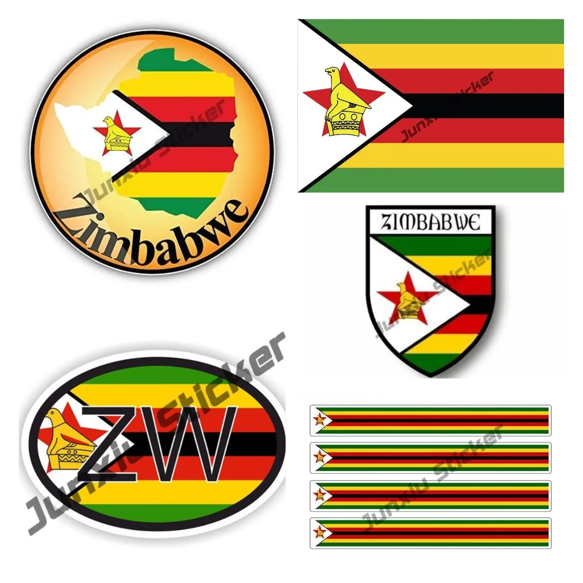 

Zimbabwe Map Flag Travel Label Truck Car Sticker Car Stripe Motorcycle Racing Flag Car Decal Bike Moto Tuning Zimbabwe Stickers