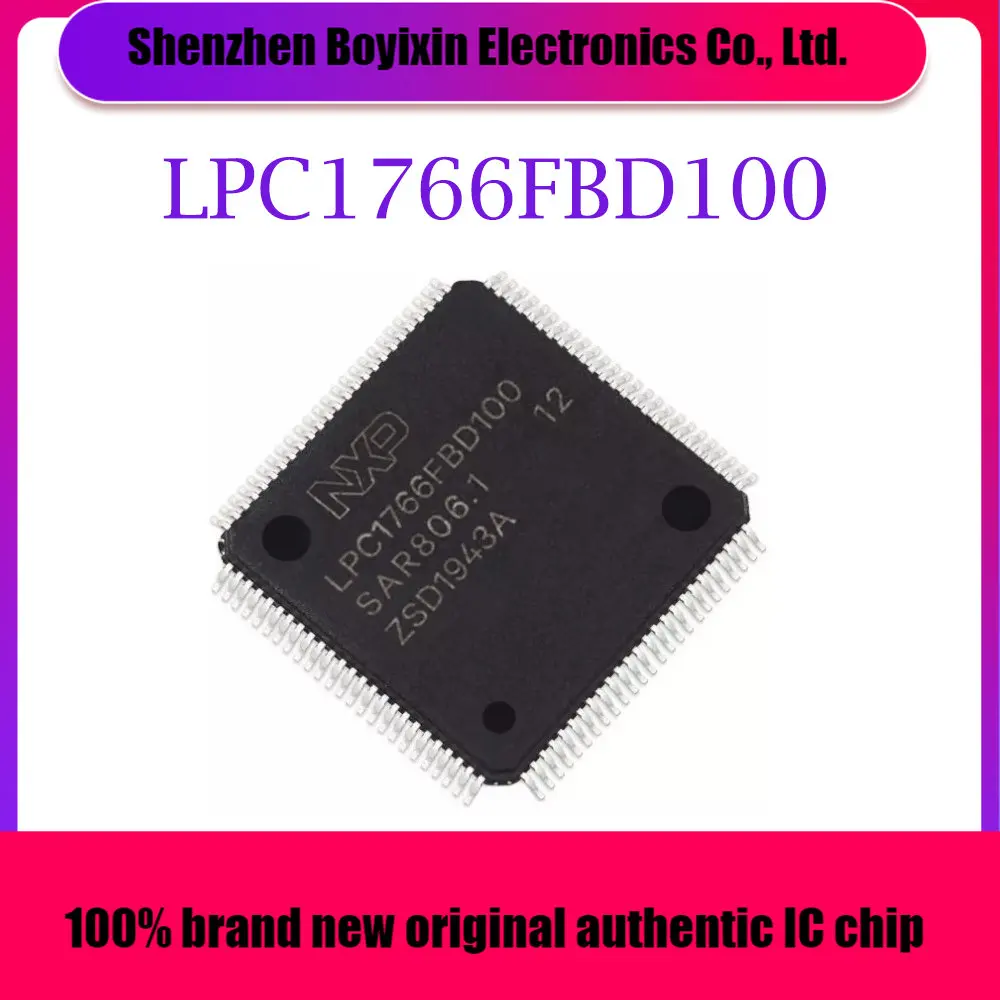 LPC1766FBD100 LPC1766FBD LPC1766 LPC IC MCU Chip LQFP-100