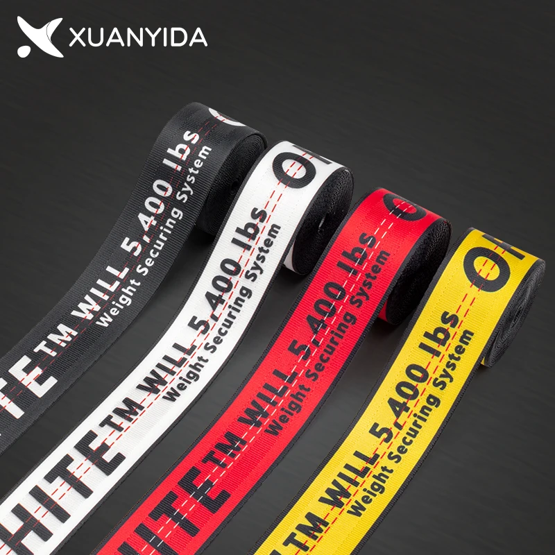 

Роскошный брендовый белый автомобильный ремень безопасности Xuanyida, ленточный ремень 3,6 м, автомобильные модифицированные ремни безопасност...