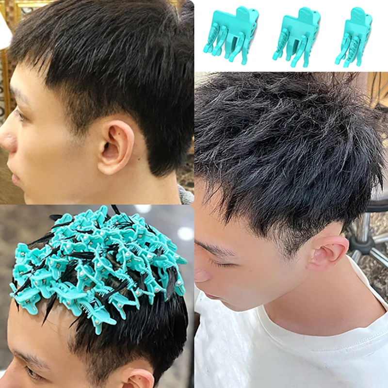 3 шт. S/M/L многоразовые заколки для завивки волос зажимы мужчин парикмахерская