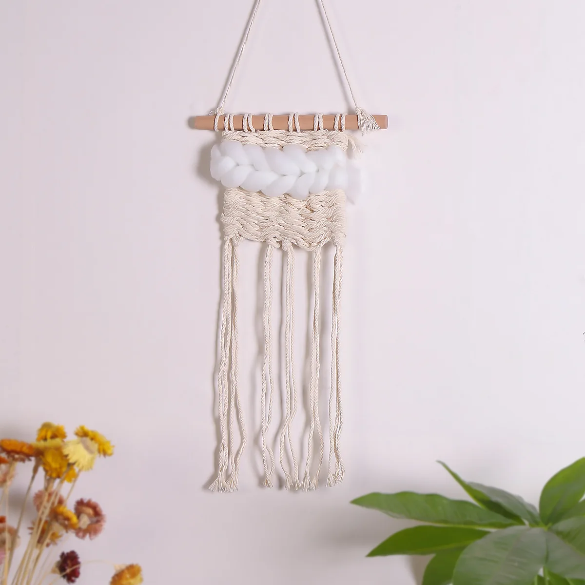 

Wind wall decoration hand woven tapestry bedroom dormitory bedside pendant Nordic wind wall Pendant tapestr boho home decor