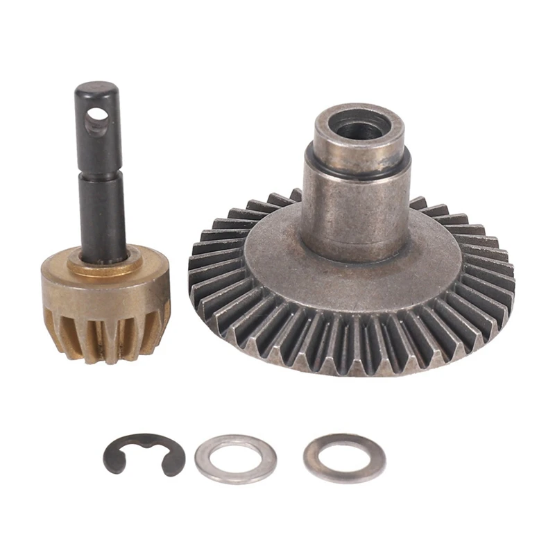 

3X 13T 38T Metal Crown Gear Motor Differential Main Gear Combo For Front Rear Axle AXIAL SCX10 90021 90022 RC Truck Car