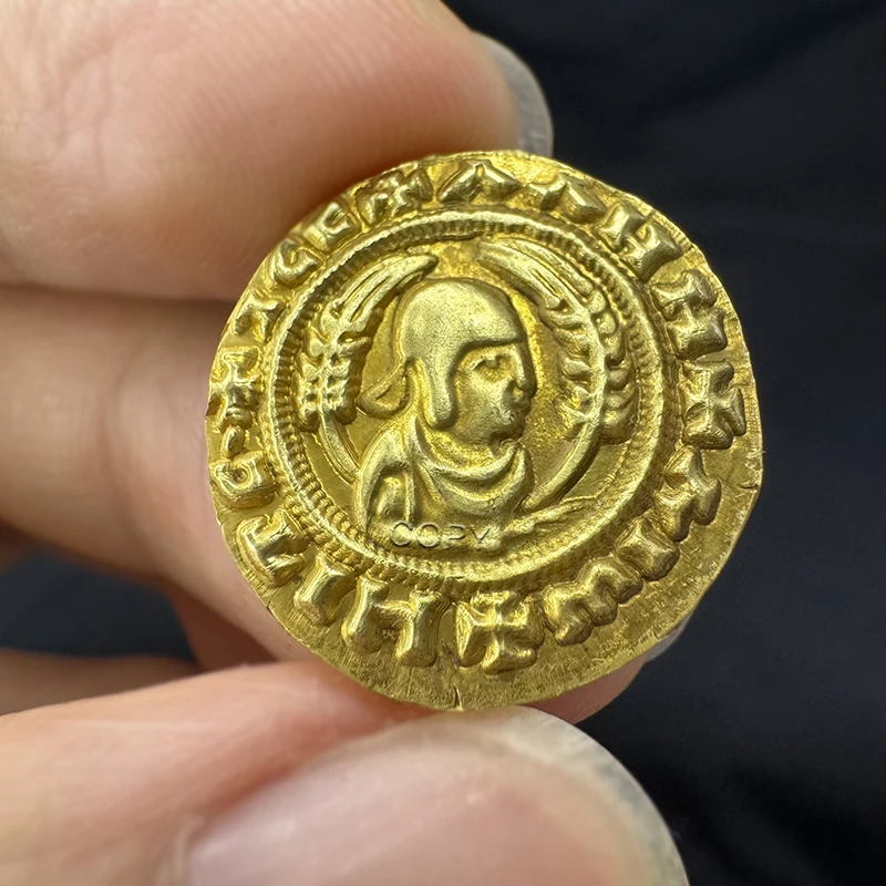 

Памятные монеты Иисуса, сиракуза древней греческой детской медной сборки